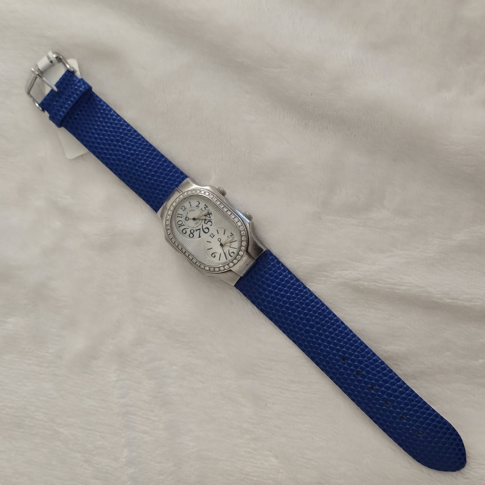Authentic Philip Stein Teslar 2 Time Zone New Strap